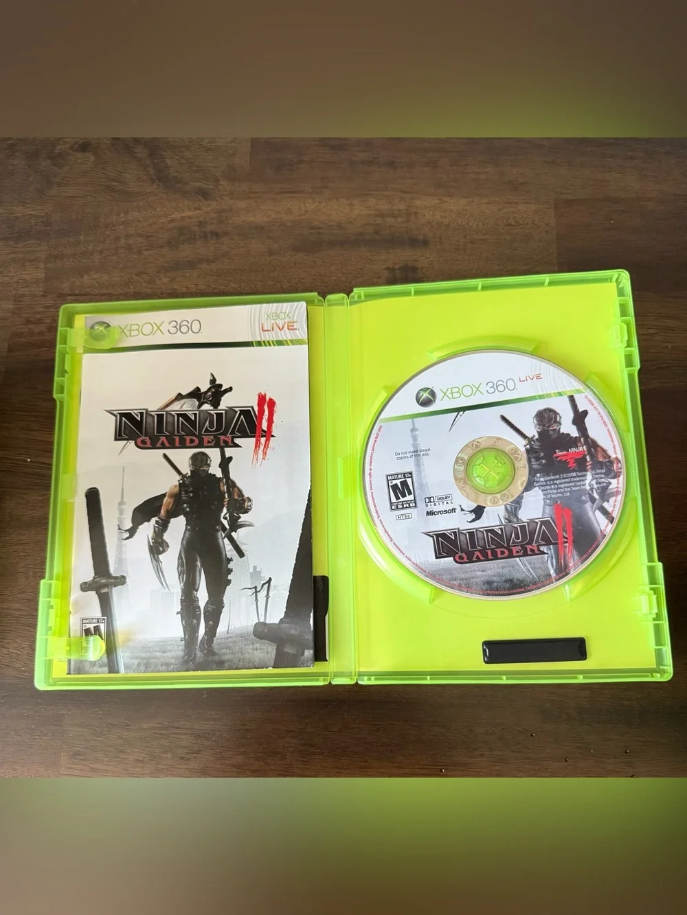 Ninja Gaiden 2 - Microsoft Xbox 360 - Complete CIB - Tested & Works!